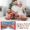 2025 Christmas Countdown Calendar Plush Ornament Christmas Advent Calendar 24 Random Christmas Tree Plush Ornaments Party Decor
