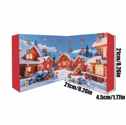 2025 Christmas Countdown Calendar Plush Ornament Christmas Advent Calendar 24 Random Christmas Tree Plush Ornaments Party Decor 