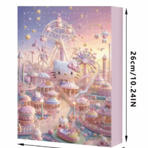 Anime Hello Kitty Halloween Advent Calendar Box Figure Christmas Kawaii Melody Kuromi Figure Action Model Holiday Kid Toy Gifts