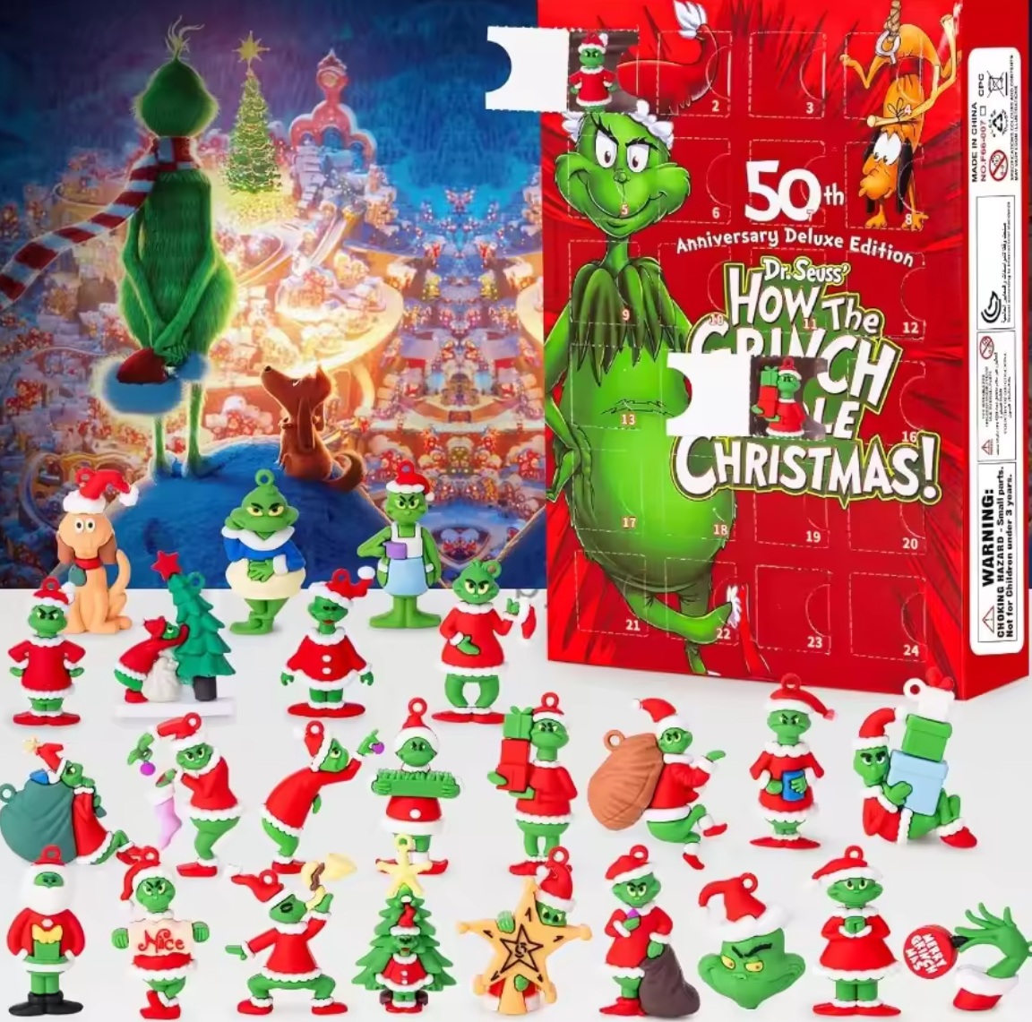 Christmas Grinch Advent Calendar 2025,