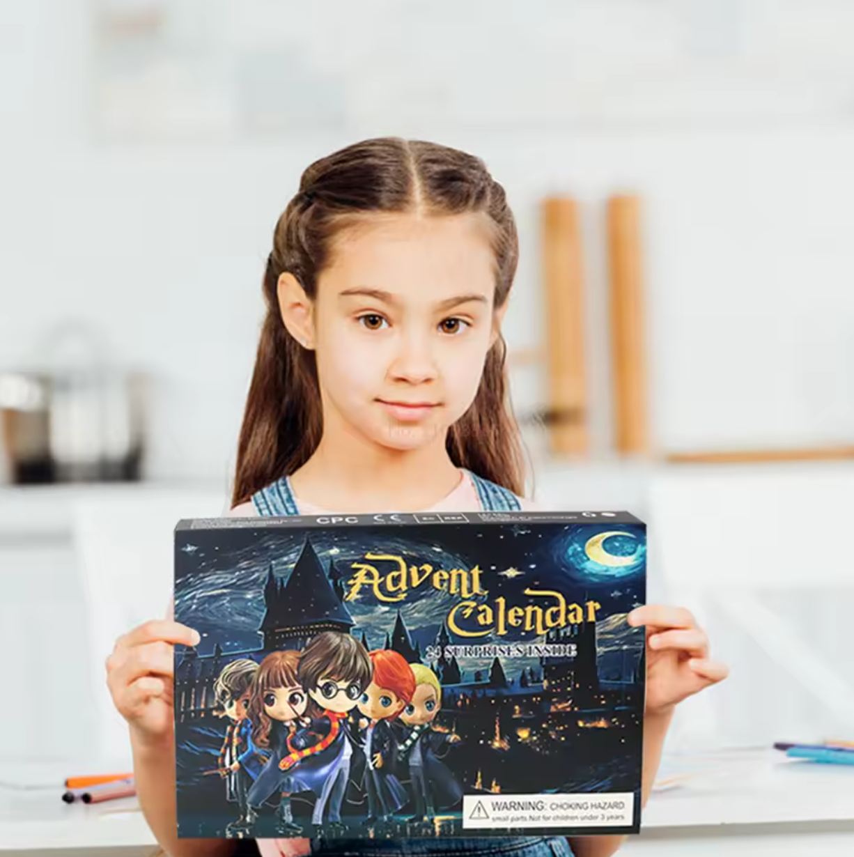 Christmas Advent Calendar Harry Potter Blind Box Dolls 24 Days Xmas Countdown Calendar Figure Kit Kids Surprise Gift Mystery Box