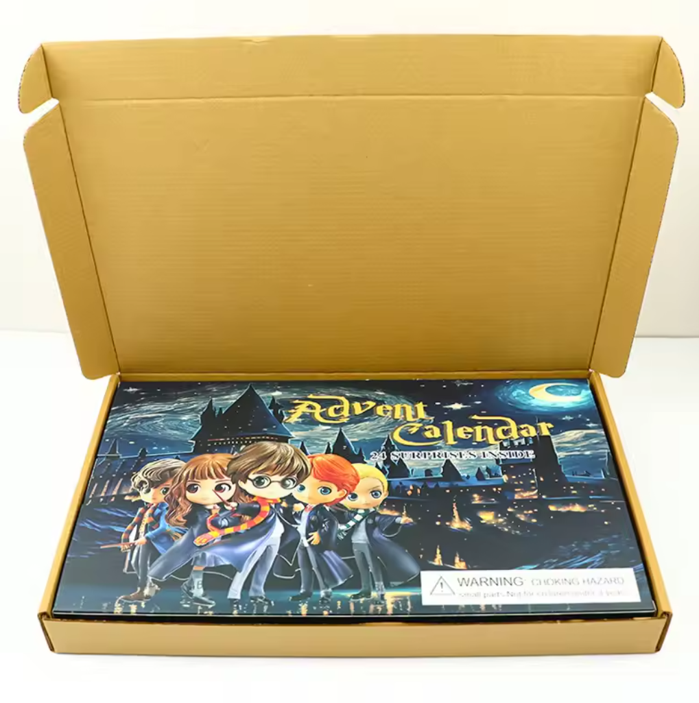 Christmas Advent Calendar Harry Potter Blind Box Dolls 24 Days Xmas Countdown Calendar Figure Kit Kids Surprise Gift Mystery Box