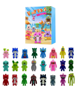 Nativity 2025 Christmas Advent Calendar 24 Days Tooth Monster Figures Countdown Calendar Blind Boxe Christmas Gift Set New Year