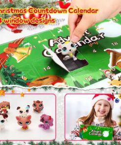 24 Days Anime Figurine Blind Box Christmas Advent Calendar Box Lilo&stitch Model Doll Anime Figures Xmas Gift Kids Girl Toys