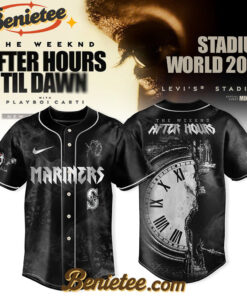 Seattle Mariners x After Hours Til Dawn 2025 - The Weeknd Baseball Jersey, Custom The Weeknd For Fans, After Hours Till Dawn Tour Gift For Fan