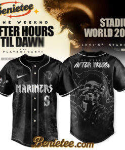 Seattle Mariners x After Hours Til Dawn 2025 - The Weeknd Baseball Jersey, Custom The Weeknd For Fans, After Hours Till Dawn Tour Gift For Fan