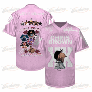 Chris Brown Breezy Bowl Football Jersey, Breezy Bowl XX Tour 2025 Football Jersey