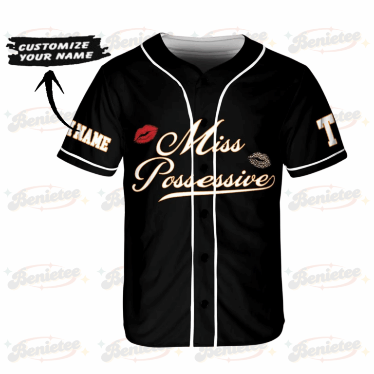 Alternative view of Personalized Tate McRae T8 Baseball Jersey, Tate McRae Baseball Jersey, Tate McRae Miss Possessive Tour 2025 Baseball Jersey