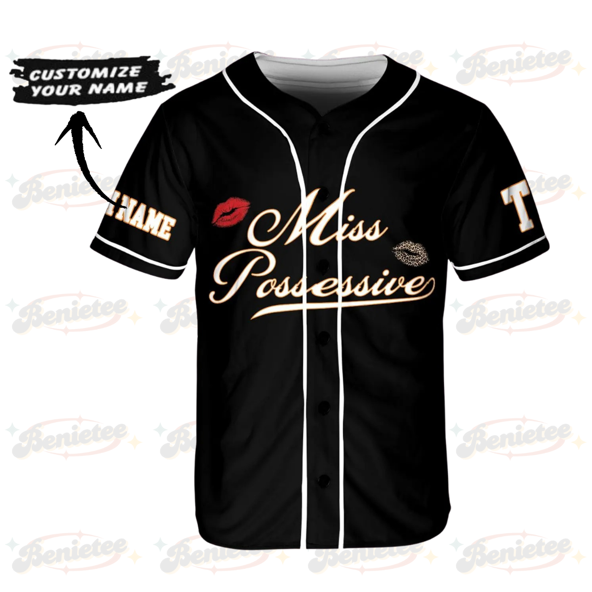 Personalized Tate McRae T8 Baseball Jersey, Tate McRae Baseball Jersey, Tate McRae Miss Possessive Tour 2025 Baseball Jersey - Image 2