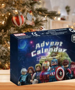 Marvel The Avengers Spider-Man Captain America Hulk Figure Blind Box Creative Christmas Countdown Calendar Surprise Gift Box