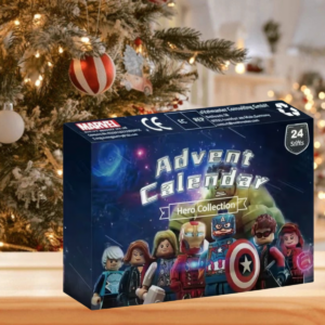 Marvel The Avengers Spider-Man Captain America Hulk Figure Blind Box Creative Christmas Countdown Calendar Surprise Gift Box