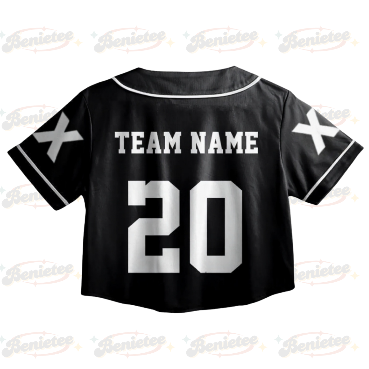 Personalized Chris Brown Croptop Baseball Jersey, Chris Brown Fans, Summer 2025 Breezy Bowl XX - Image 4