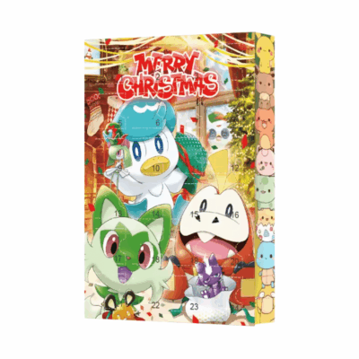Pokemon 24 Days Christmas Countdown Calendar Figure Advent Box Christmas Mystery Box Doll Anime Peripheral Figuras Gift for Kids