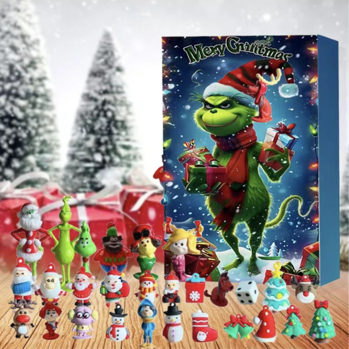 Christmas Grinch Advent Calendar 2025,