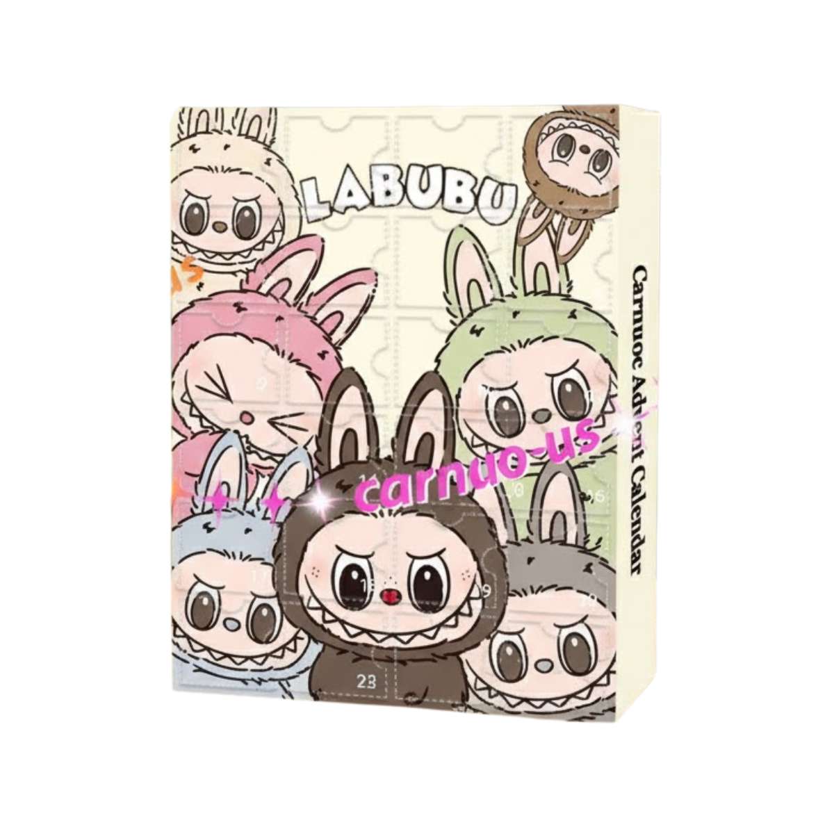 Colorful Cute Labubu Style Inspired 3D Advent Calendar 2025 Set, Christmas 2025 Gift, Special Gift For Kid - Image 2