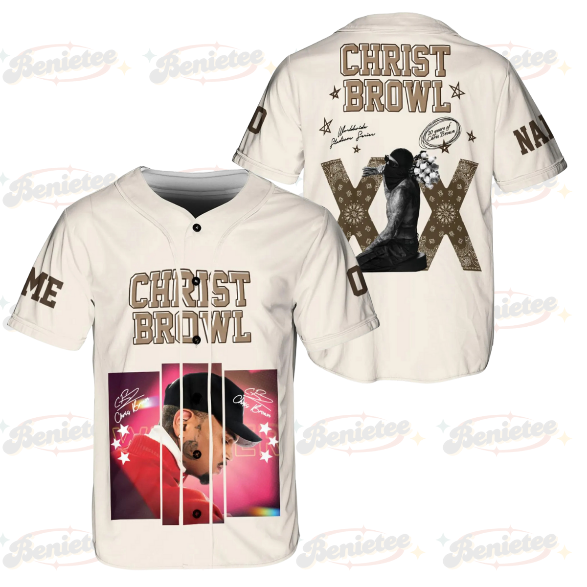 Personalized Chris Brown Breezy Bowl XX Tour 2025 Jersey, Chris Brown Breezy Bowl (Copy)