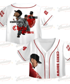 Personalized Chris Brown Breezy Bowl XX Croptop Baseball Jersey, Chris Brown 2025 Tour Croptop Baseball Jersey