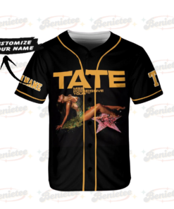 Alternative view of Personalized Tate Mcrae Miss Posessive Baseball Jersey, T8 Mcrae Baseball Jersey