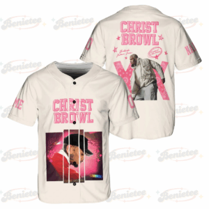 Personalized Chris Brown Tour Jersey, Breezy Bowl XX 2025 Baseball Shirt