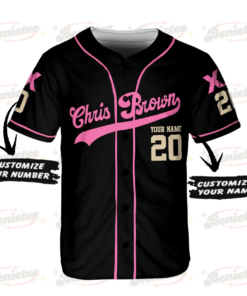 Alternative view of Custom Chris Brown Breezy Bowl XX Tour 2025 Jersey, Chris Brown Breezy Bowl