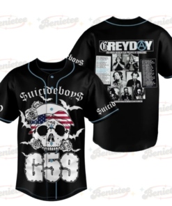 Suicideboys Baseball Jersey, Suicideboys Jersey Shirt, Gray Day 2025 Jersey