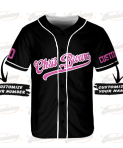 Alternative view of Custom Chris Brown Breezy Bowl XX Tour 2025 Jersey, Chris Brown Breezy Bowl
