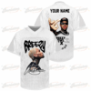 Custom Chris Brown Tour Football Jersey, Breezy Bowl XX Music Tour 2025 Football Jersey