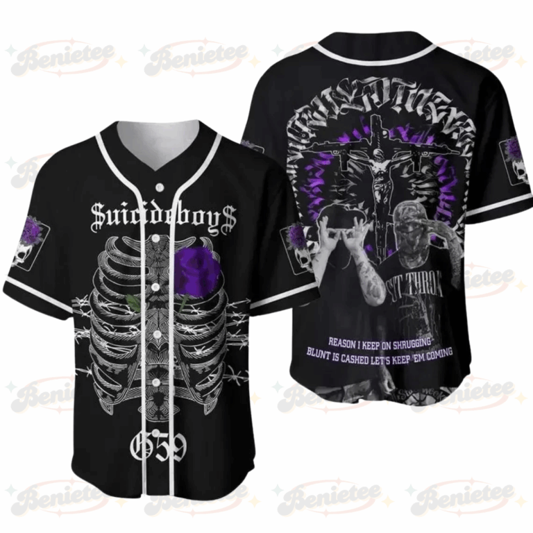 Suicideboy G59 Concert Tour 2025 Baseball Jersey, Greyday Tour Shirt, City Morgue Shirt