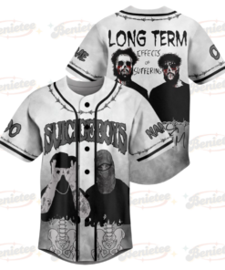 Custom Suicideboys Long Term Effects Of Suffering Personalized Baseball Jersey