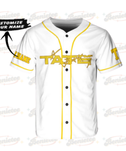 Alternative view of Personalized Miss Possessive Tour Baseball Jersey, Tate Mcrae T8 Concert Baseball Jersey