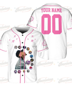 Custom Chris Brown Tour Baseball Jersey, Breezy Bowl XX Tour 2025 Baseball Jersey