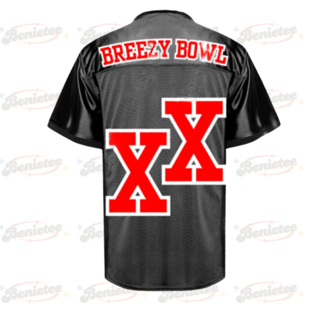 Chris Brown Tour Football Jersey, Breezy Bowl XX 2025 Football Jersey, Breezy Bowl XX 2025 Football Jersey - Image 3