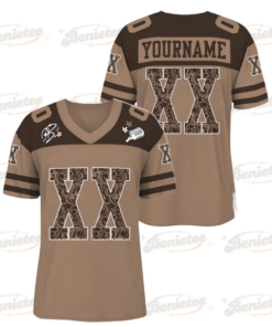Custom Chris Brown Breezy Bowl Football Jersey, Breezy Bowl XX Tour 2025 Football Jersey
