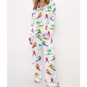 Skiing Life Pajama Set