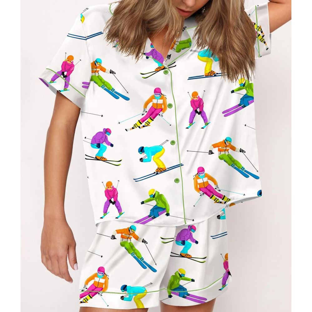 Skiing Life Pajama Set - Image 2