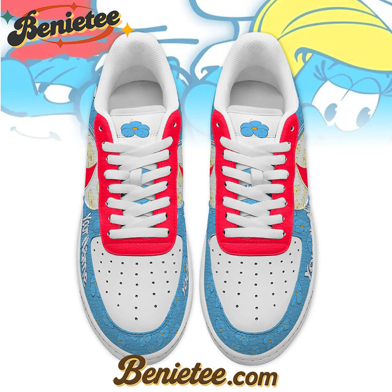 Smurfs Air Low-Top Sneakers Shoes For Men And Women - Image 3