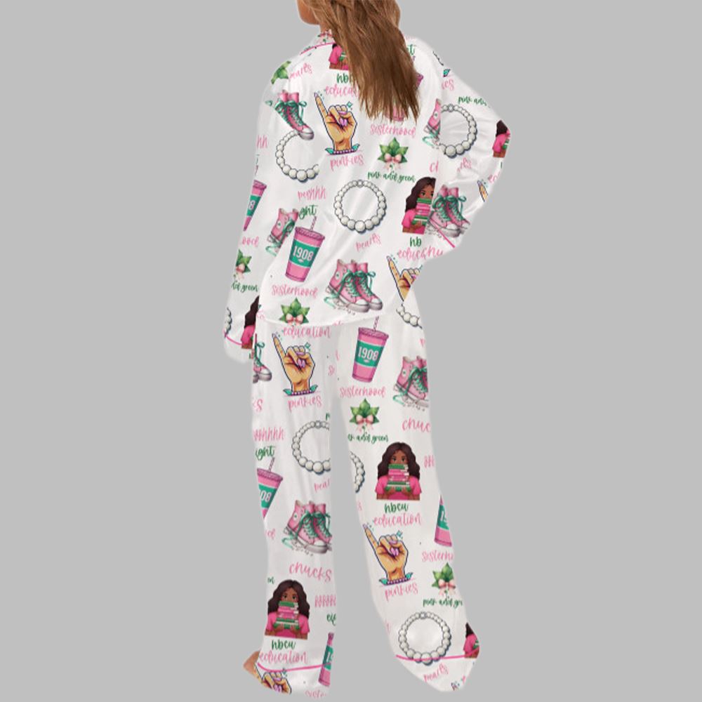 Sorority Pajama Set For Women - Image 3