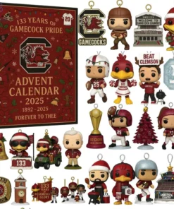 South Carolina Gamecocks 133rd Anniversary Advent Calendar