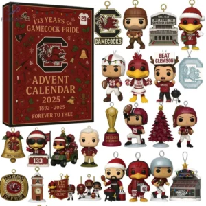 South Carolina Gamecocks 133rd Anniversary Advent Calendar