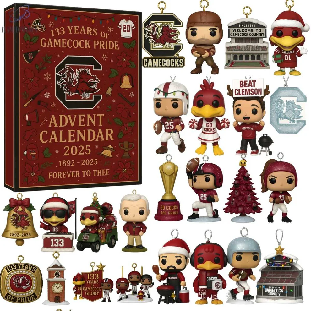 South Carolina Gamecocks 133rd Anniversary Advent Calendar