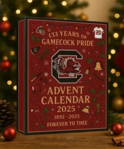 South Carolina Gamecocks 133rd Anniversary Advent Calendar