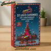 St Louis Cardinals Advent Calendar, Christmas Countdown Advent Calendar Gift Box with 24 Acrylic Ornaments