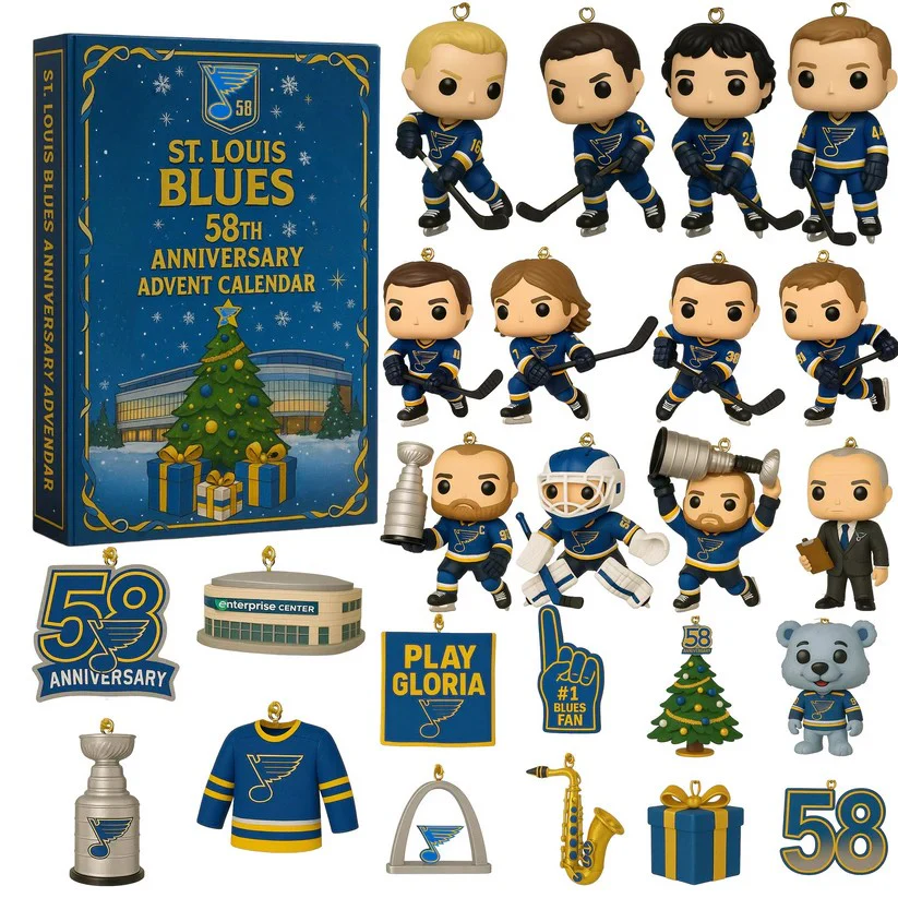 St. Louis Blues 58th Anniversary Advent Calendar