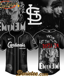 St. Louis Cardinals x Eminem STANS' TO LAUNCH IN THEATRES WORLDWIDE 2025 Baseball Jersey Editions Limited Selling Out Fast, Custom Baseball Jersey For Fans Eminem