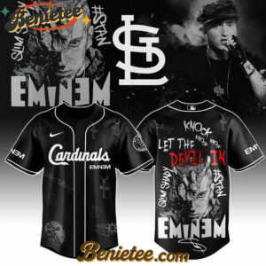 St. Louis Cardinals x Eminem STANS' TO LAUNCH IN THEATRES WORLDWIDE 2025 Baseball Jersey Editions Limited Selling Out Fast, Custom Baseball Jersey For Fans Eminem