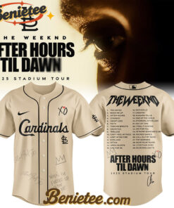 St. Louis Cardinals x The Weeknd After Hours Til Dawn Baseball Jersey Limited Edition, Custom The Weeknd For Fans, After Hours Till Dawn Tour Gift For Fan
