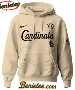 Alternative view of St. Louis Cardinals x The Weeknd After Hours Til Dawn Hoodie Limited Edition, Custom The Weeknd For Fans, After Hours Till Dawn Tour Gift For Fan