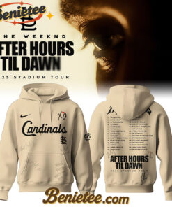 St. Louis Cardinals x The Weeknd After Hours Til Dawn Hoodie Limited Edition, Custom The Weeknd For Fans, After Hours Till Dawn Tour Gift For Fan