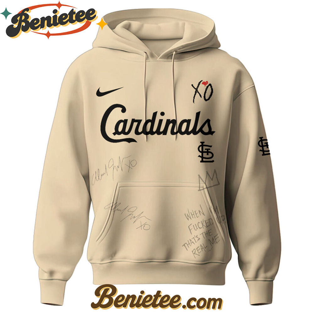 St. Louis Cardinals x The Weeknd After Hours Til Dawn Hoodie Limited Edition, Custom The Weeknd For Fans, After Hours Till Dawn Tour Gift For Fan - Image 2