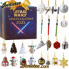 Star Wars Advent Calendar 2025, Christmas Countdown Advent Calendar Gift Box with 24 Acrylic Ornaments